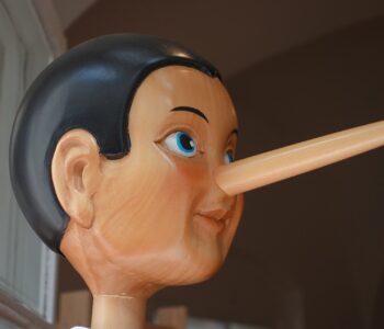 Picture of Pinnochio with long nose