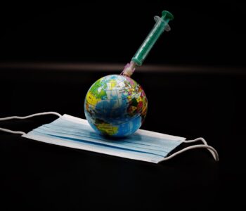 Corona injection in globe